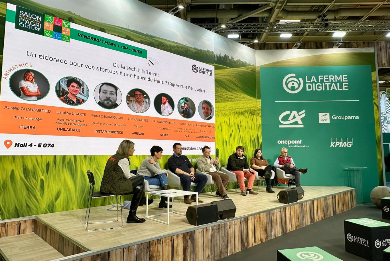 La nouvelle édition du concours a été lancée lors de la conférence « de la tech à la terre » le 1er mars au Salon International de l’Agriculture à Paris. (© Beauvais Rev’Agro / V.Tranchant)