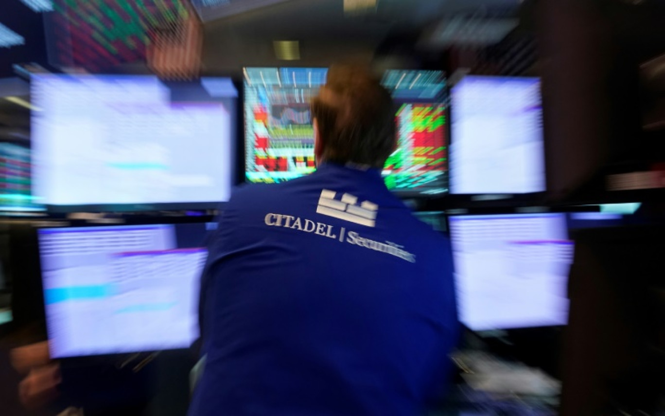 Un opérateur du New York Stock Exchange © TIMOTHY A. CLARY