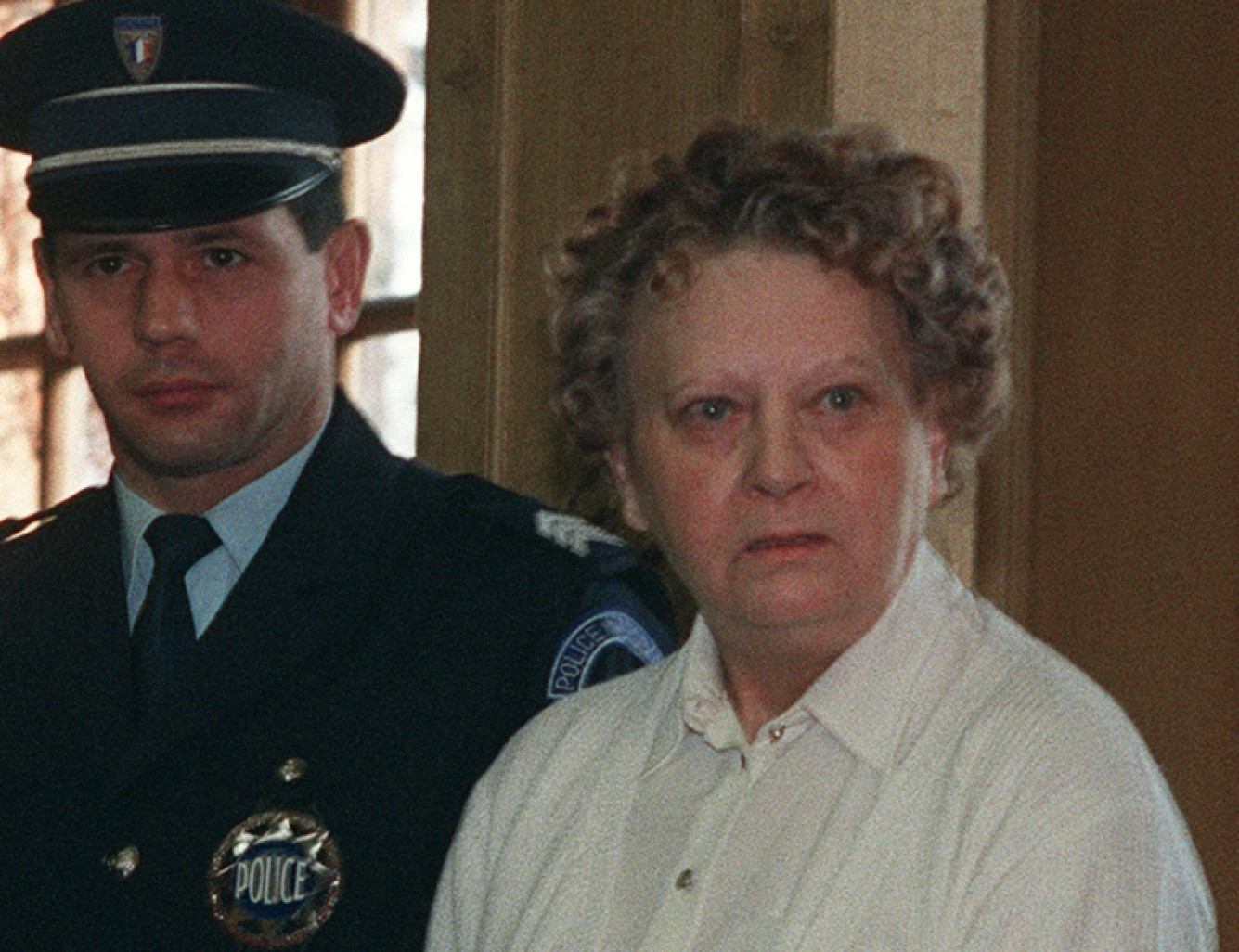 Simone Weber condamnée à 20 ans de réclusion pour le meurtre de son amant Bernard Hettier, le 7 janvier 1991 à Nancy © STF