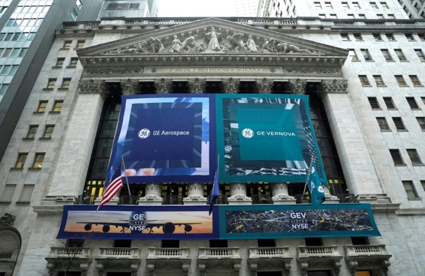 La façade du New York Stock Exchange © TIMOTHY A. CLARY