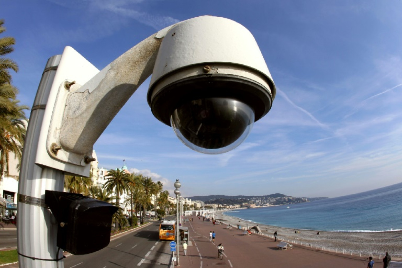 Avec des investissements de vidéosurveillance toujours plus ambitieux, la ville de Nice souhaiterait "aller beaucoup plus loin" dans l'utilisation des algorithmes © Valery HACHE