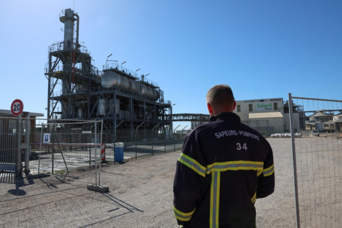 L'usine de transformation d'oléagineux Saipol, à Sète dans l'Hérault, le 11 avril 2024 © Pascal GUYOT