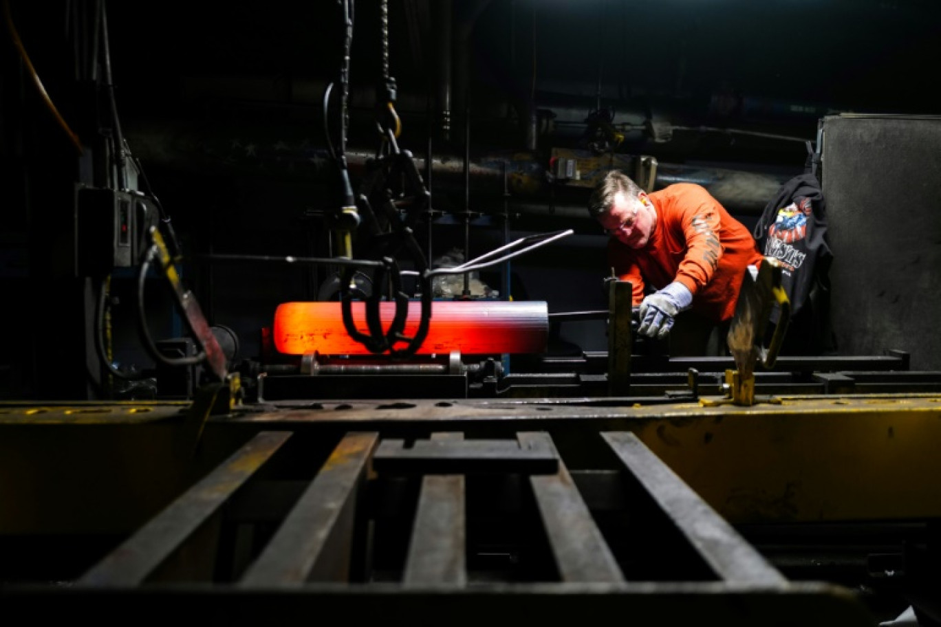 Un site d'U.S. Steel à North Braddock, le 27 octobre 2022 en Pennsylvanie © Branden EASTWOOD