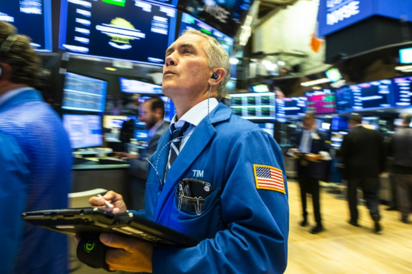 Un opérateur du New York Stock Exchange © EDUARDO MUNOZ ALVAREZ