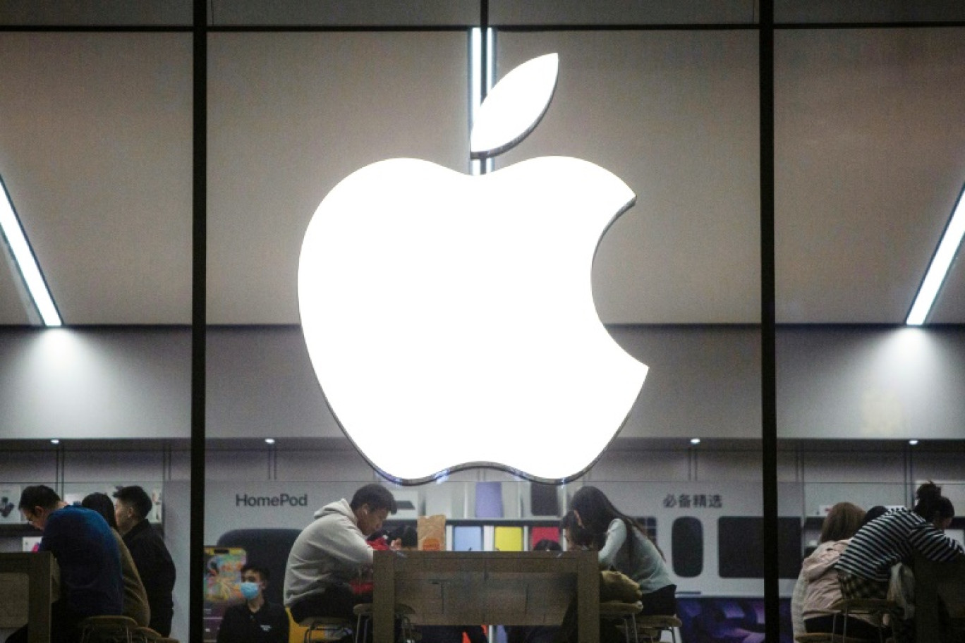 Un magasin Apple à Shenyang, en Chine, le 30 octobre 2023 © STR