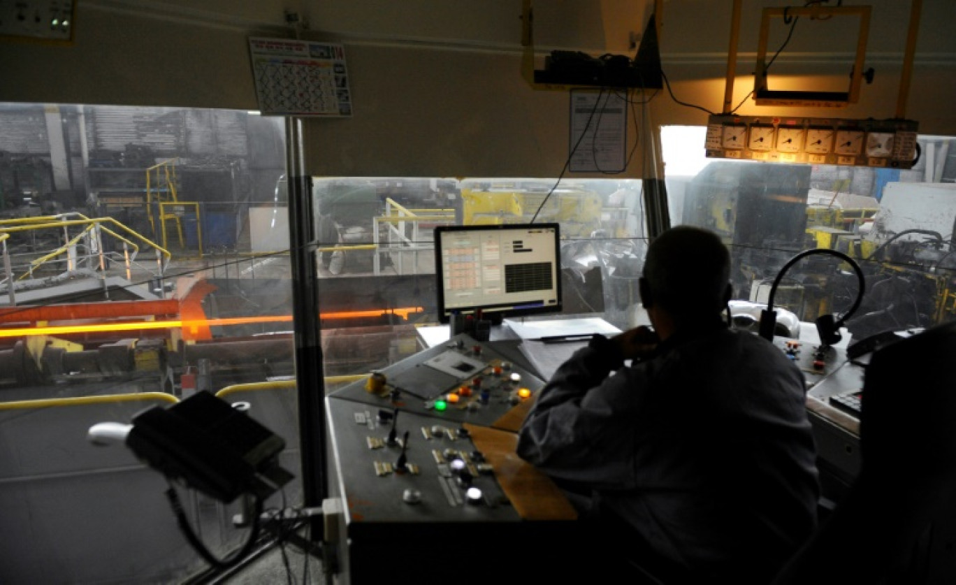 Le site d'Ascometal à Hagondange, le 28 mai 2014 en Moselle © JEAN-CHRISTOPHE VERHAEGEN