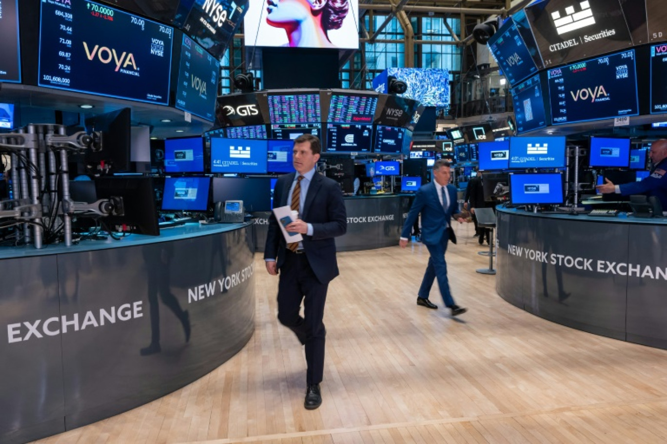 Le parquet du New York Stock Exchange © SPENCER PLATT