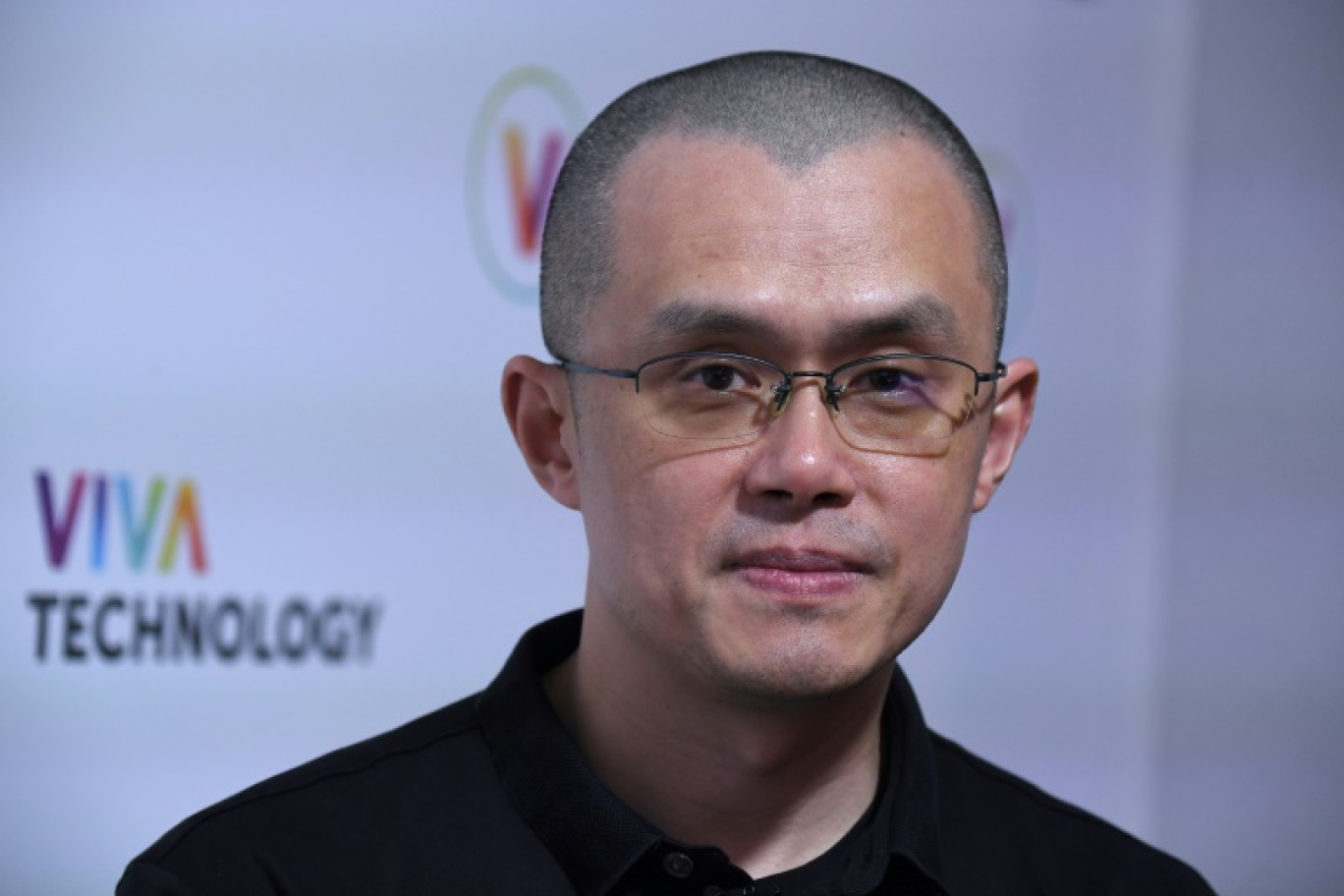 L'ancien patron de la plateforme de cryptomonnaies Binance, Changpeng Zhao, le 16 mai 2022 à Paris © Eric PIERMONT