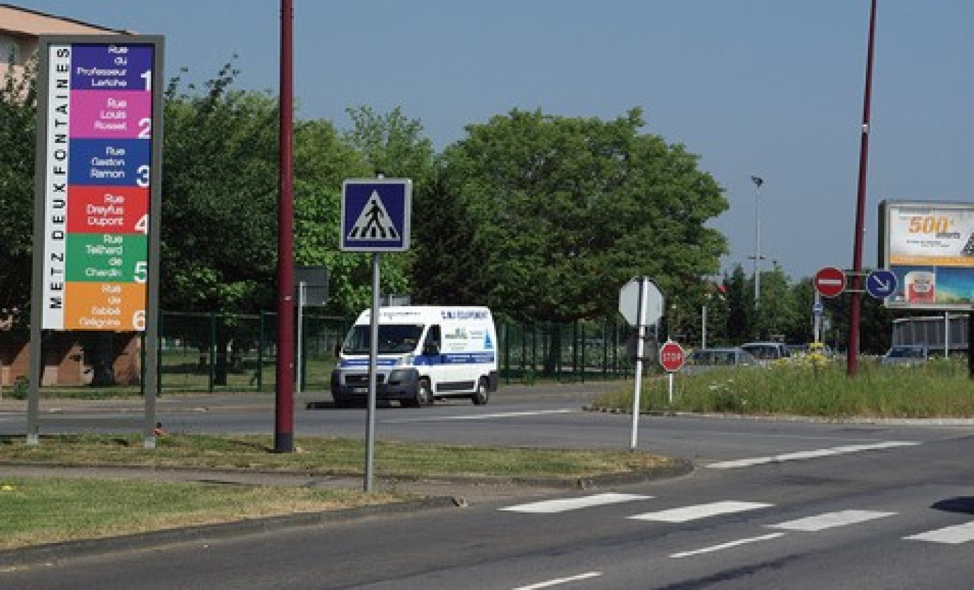 La zone des Deux Fontaines à Woippy. © DR.