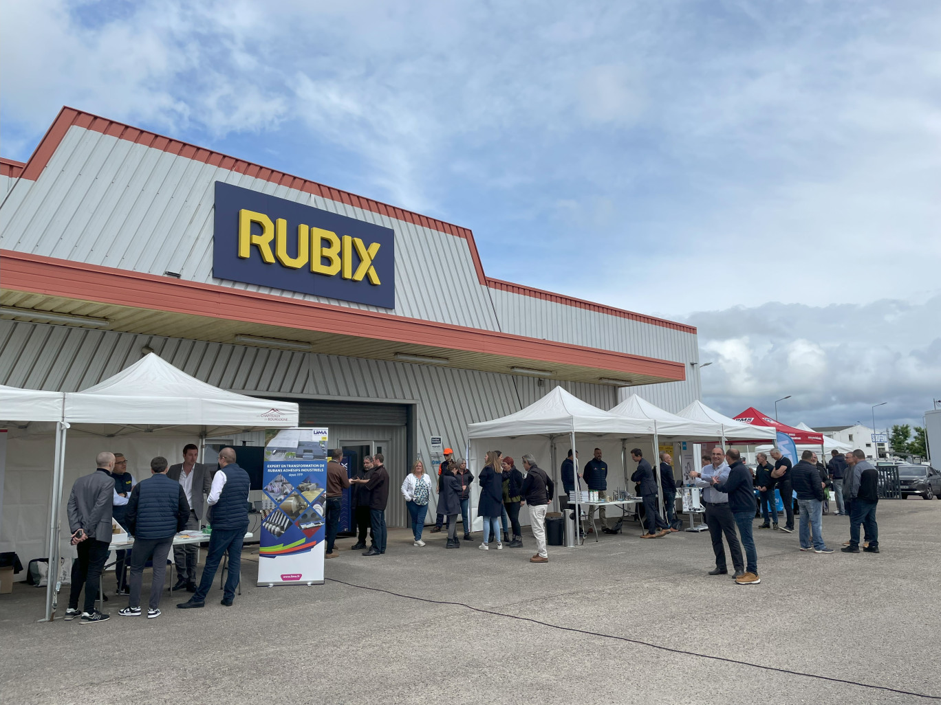 Rubix a invité près 130 personnes pour présenter ses dernières innovations pour une industrie 4.0. (@ Rubix)