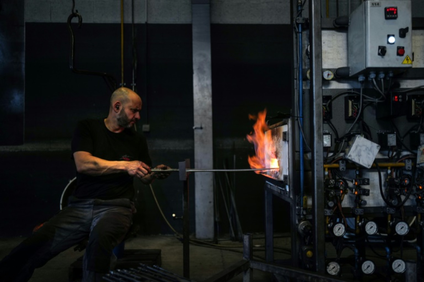 L'usine Blaise Frères, à Chambon-Feugerolles, dans la Loire, le 14 mai 2024 © OLIVIER CHASSIGNOLE