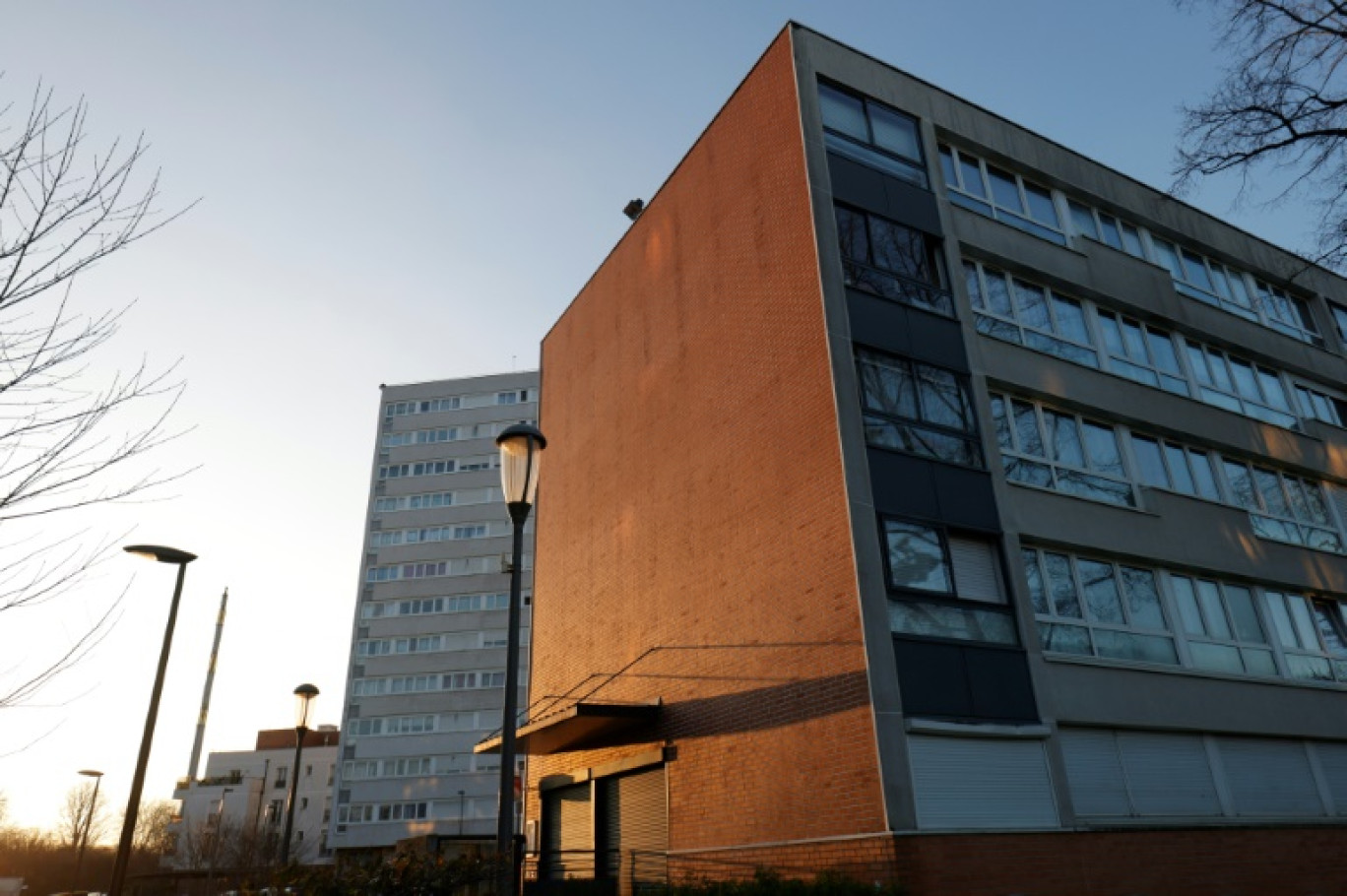 Logements sociaux à Thiais, au sud de Paris, le 21 janvier 2023 © Geoffroy Van der Hasselt