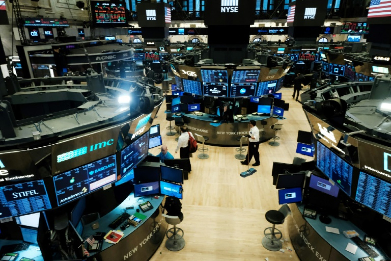 Le parquet du New York Stock Exchange © SPENCER PLATT