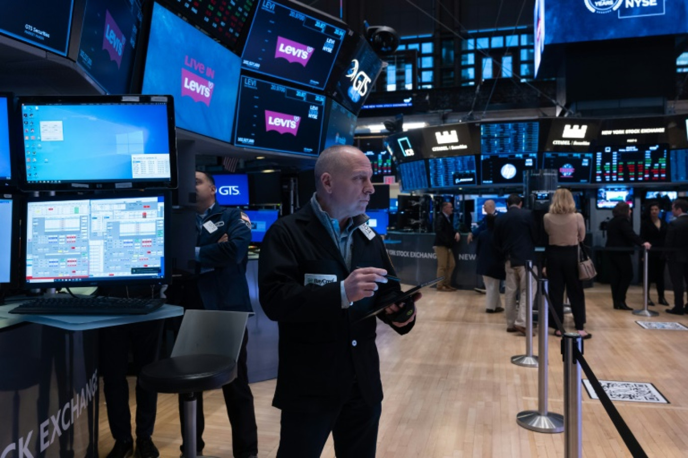 Le parquet du New York Stock Exchange © SPENCER PLATT