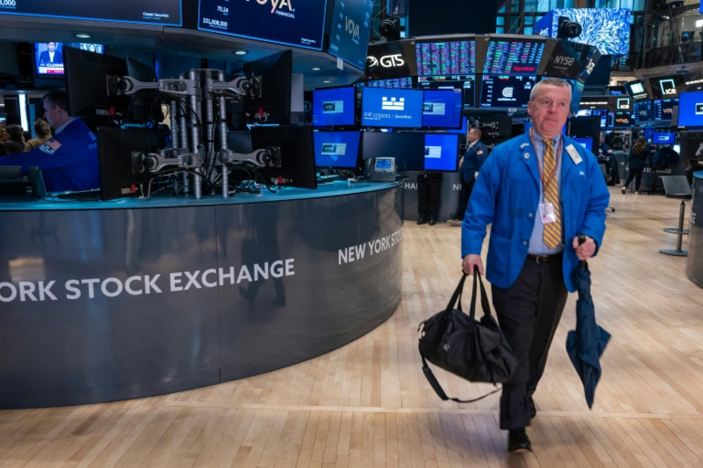 Le parquet du New York Stock Exchange © SPENCER PLATT