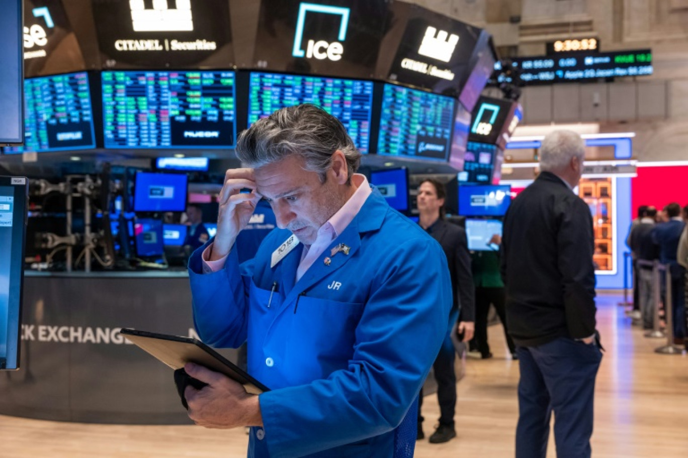 Le parquet du New York Stock Exchange © SPENCER PLATT