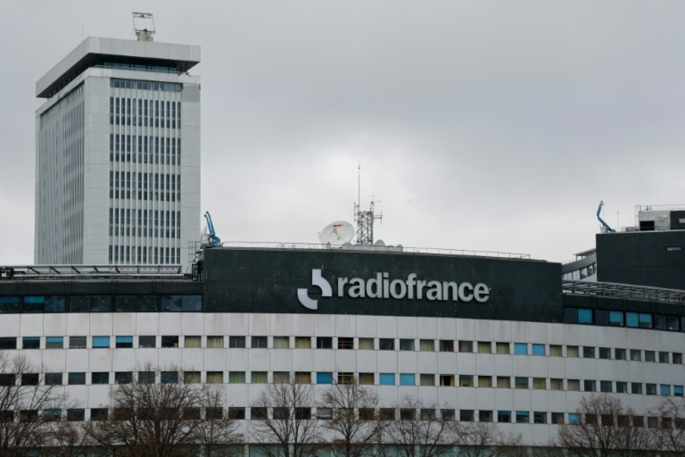 La maison de la radio, siège de Radio France, le 3 février 2023 à Paris © Ludovic MARIN