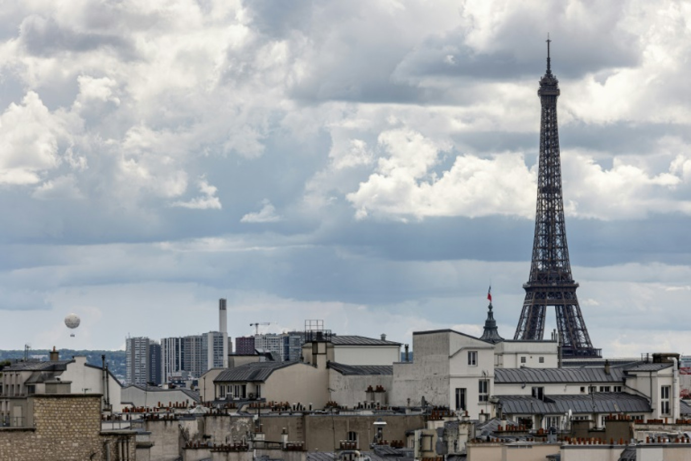 La tour Eiffel, le 23 mai 2024, à Paris © JOEL SAGET