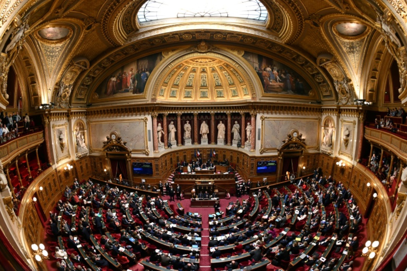 Le Sénat, le 2 avril 2024 à Paris © Bertrand GUAY