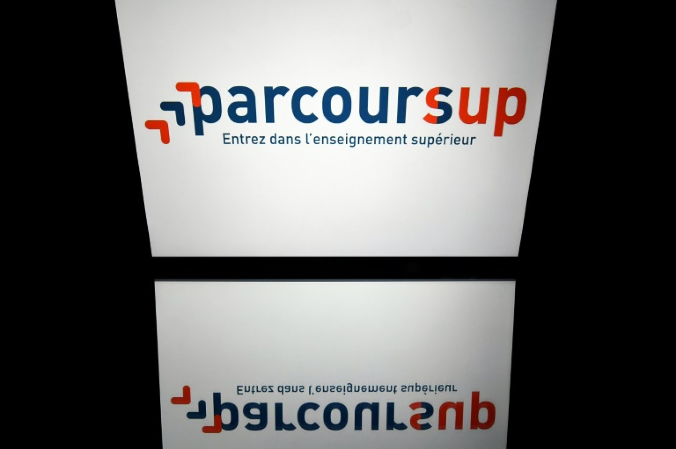 La plateforme en ligne Parcoursup sur laquelle les lycéens formulent leurs voeux pour s'incrire dans une formation du supérieur © Lionel BONAVENTURE