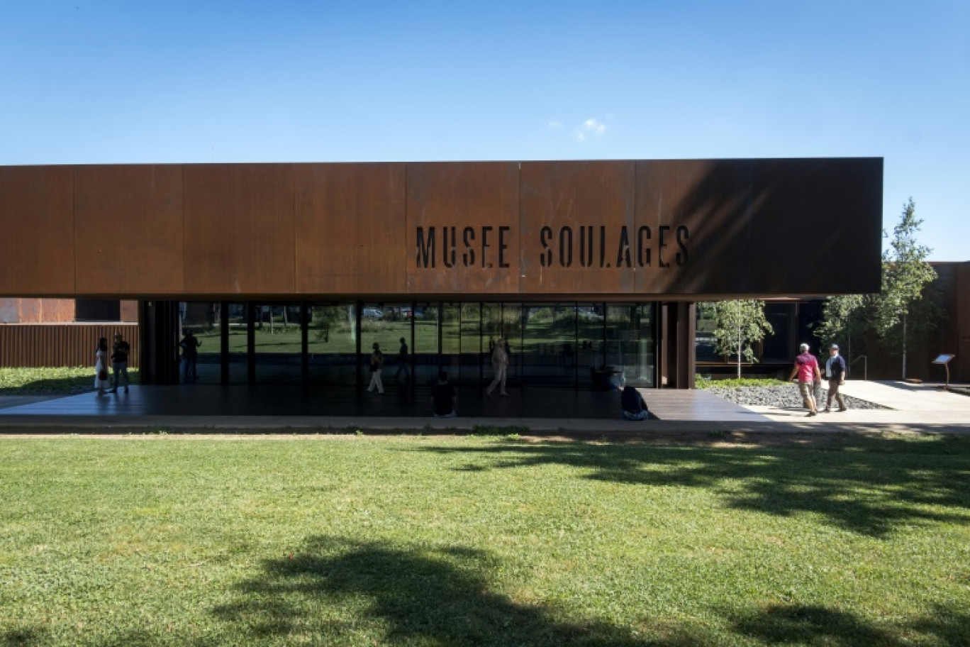 Le musée Soulages à Rodez, le 11 juillet 2018 dans l'Aveyron © ERIC CABANIS