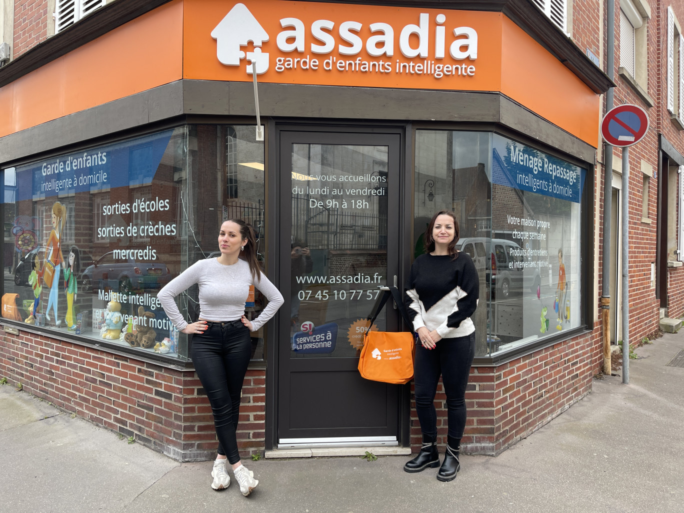 Sabina Lecourt a ouvert une agence Assadia au centre-ville de Beauvais.