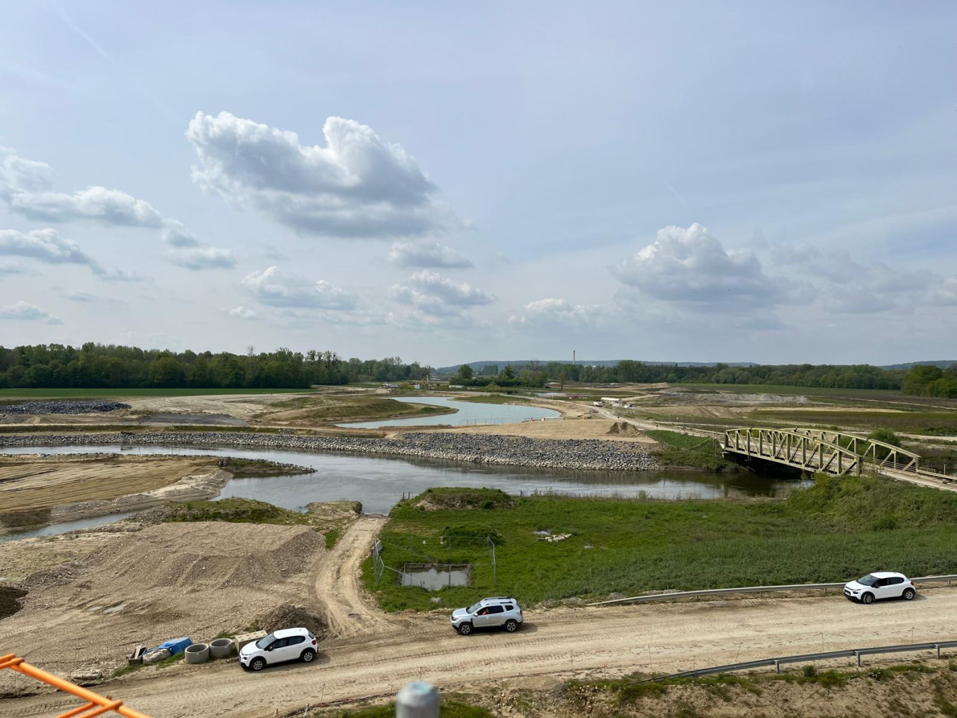 Les travaux à Montmacq avancent à grand pas. (c)VK