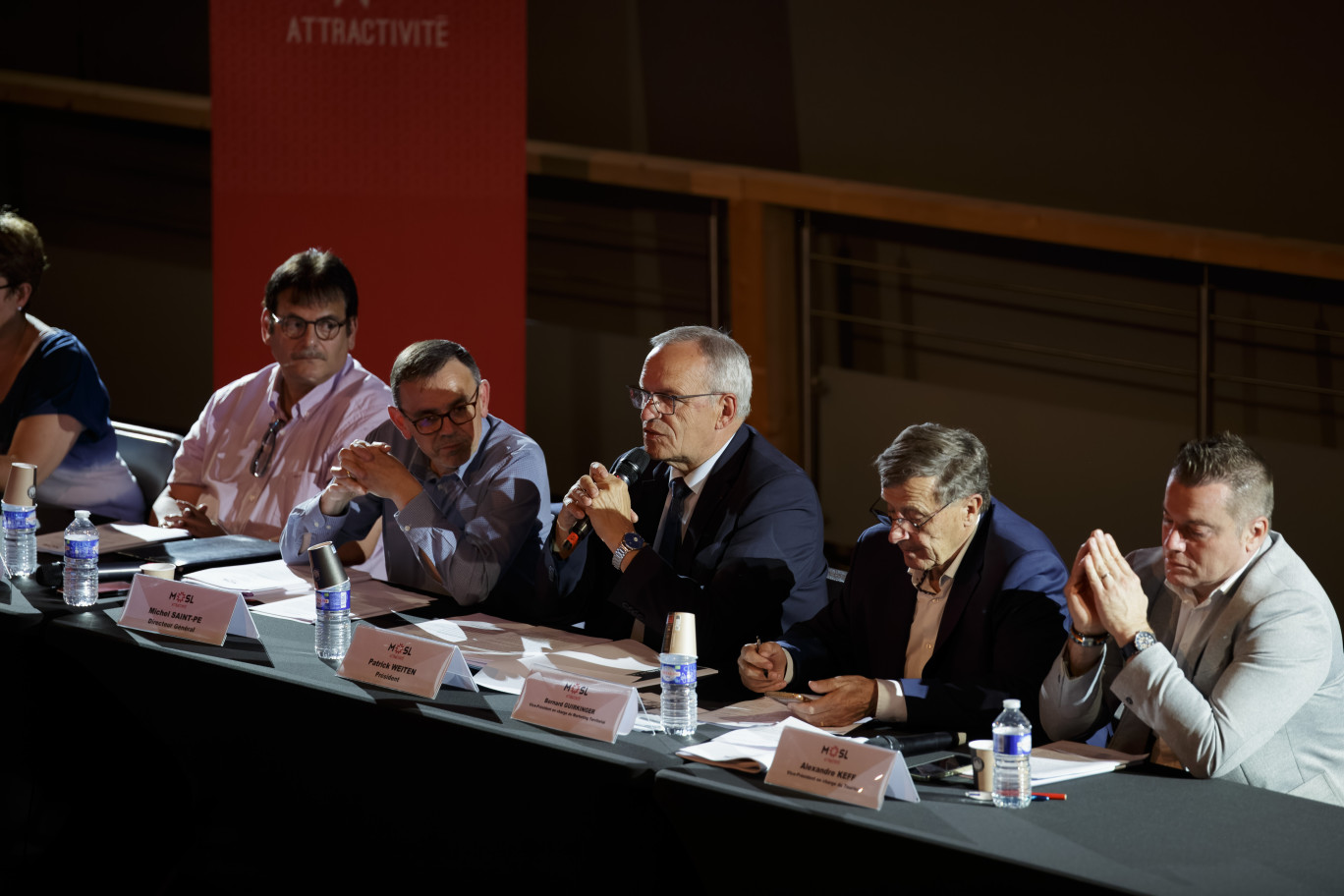 Les bilans présentés confirment la montée en puissance de Moselle Attractivité. © Aurélien Salvucci.