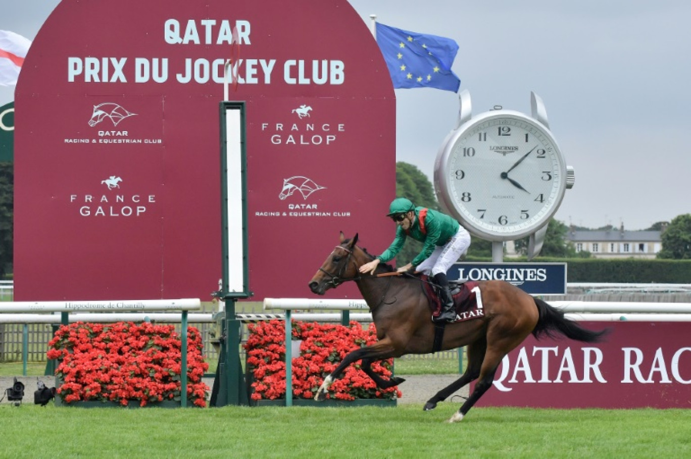 182e édition du Prix du Jockey-Club, le 5 juin 2022 à Chantilly, dans l'Oise © JULIEN DE ROSA