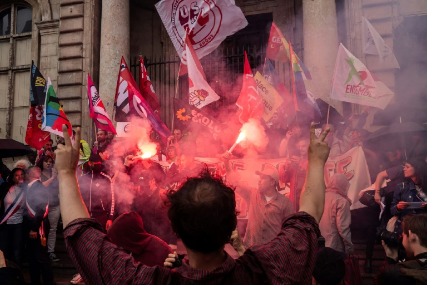 Manifestation contre l'extrême droite à Strasbourg, le 15 juin 2024 dans le Bas-Rhin © Frederick FLORIN