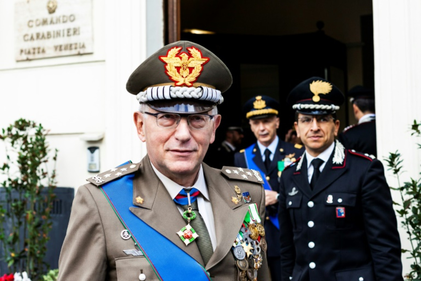 Le chef des armées italiennes, Claudio Graziano, le 5 novembre 2018 à Rome © Laurent EMMANUEL