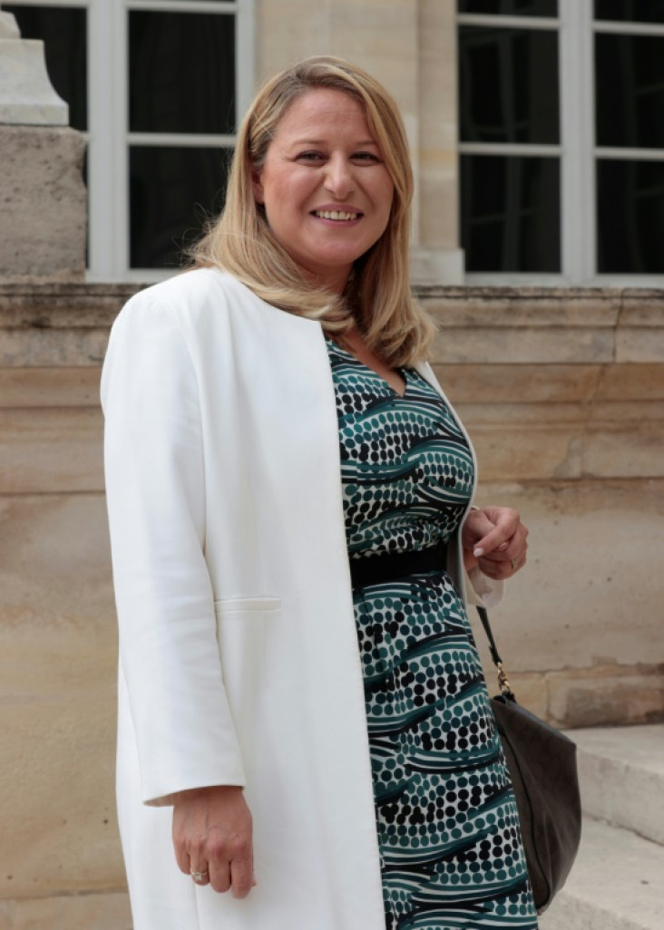 Nadia Hai, alors députée LREM, le 20 juin 2022 à Paris © Geoffroy VAN DER HASSELT