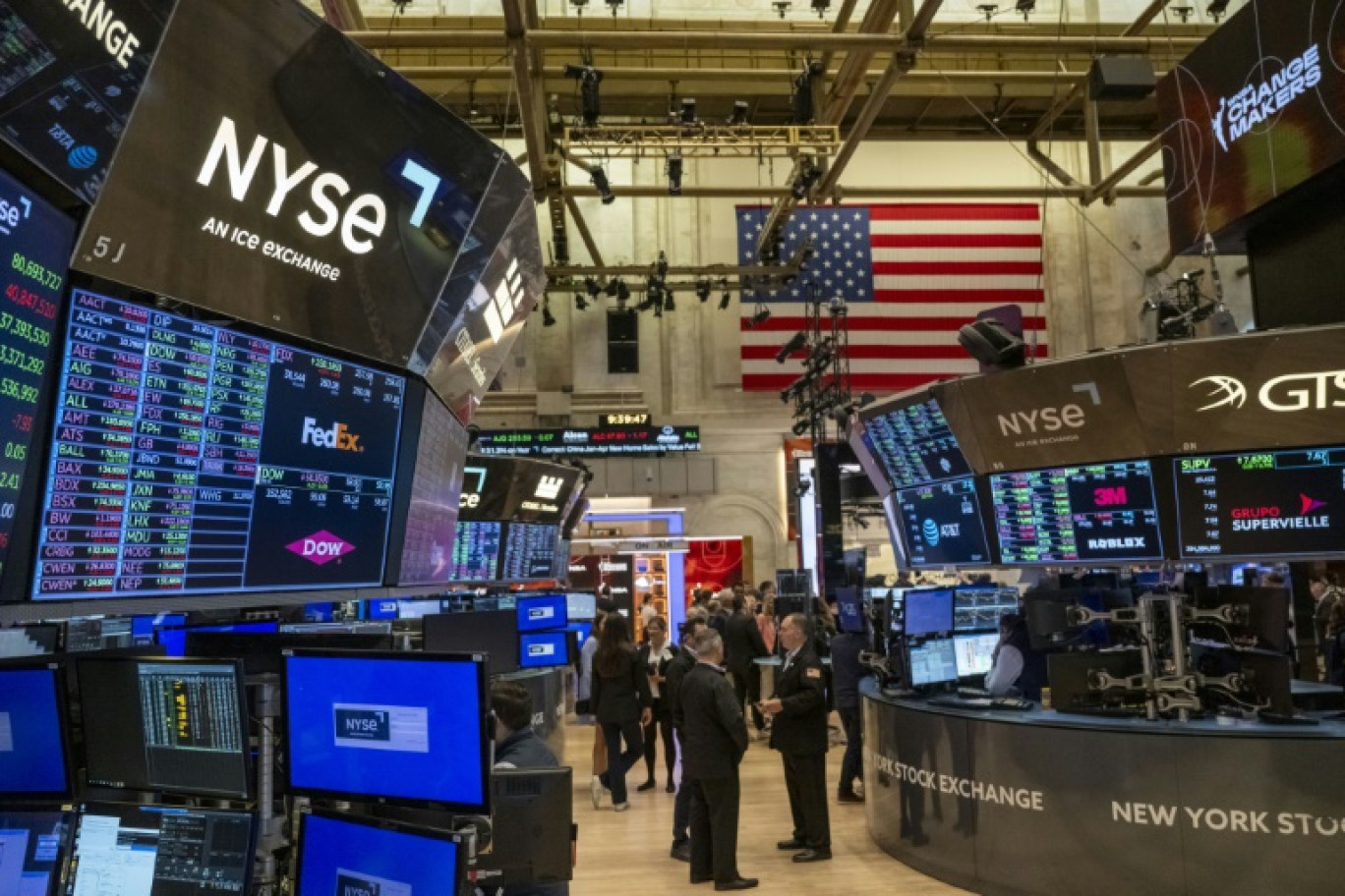 Le parquet du New York Stock Exchange © ANGELA WEISS