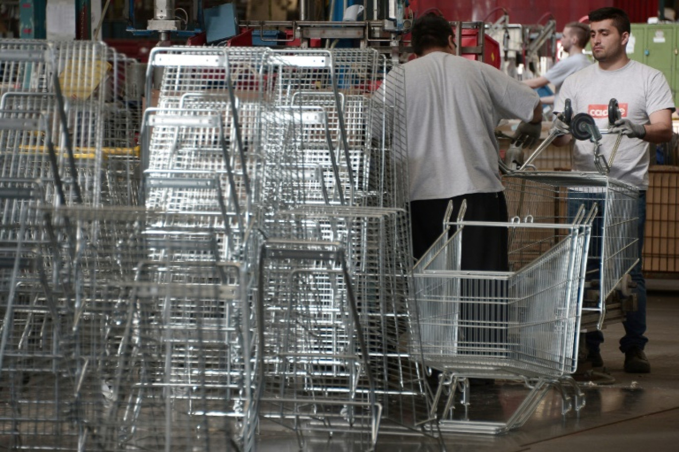 Le célèbre fabricant alsacien de chariots de supermarché Caddie a été placé en liquidation avec poursuite d'activité © FREDERICK FLORIN