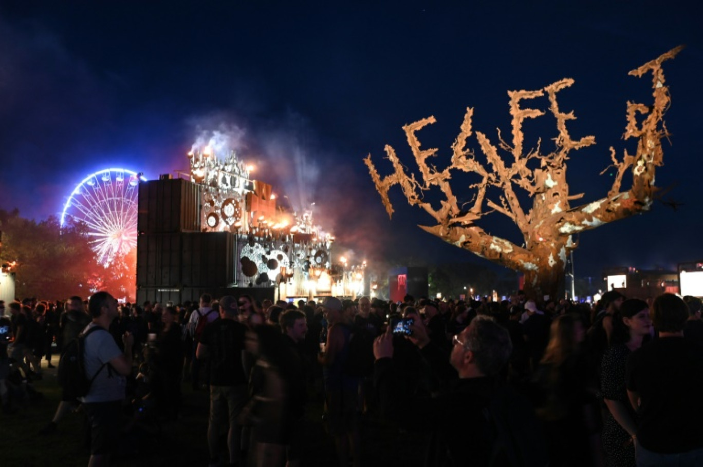 Le Hellfest à Clisson, en Loire-Atlantique, le 27 juin 2024 © Sebastien Salom-Gomis