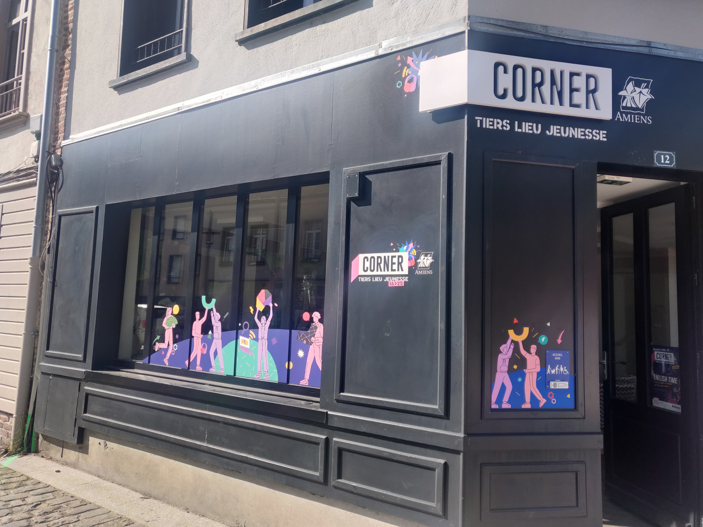 Le Corner est installé rue des Majots à Amiens depuis un an. (c)Aletheia Press / D. La Phung