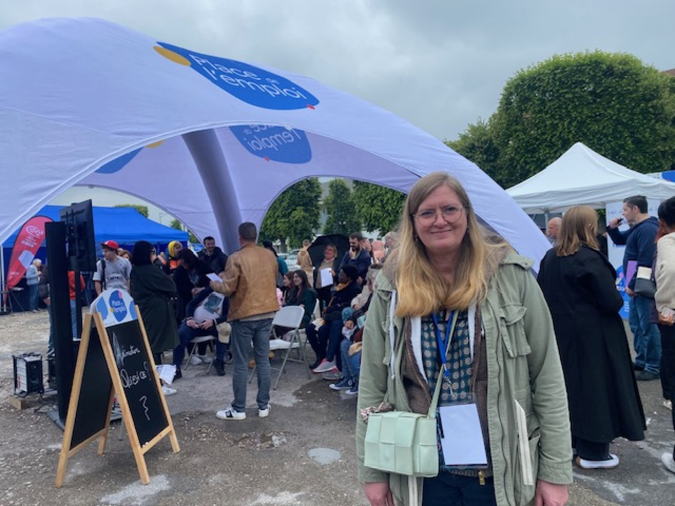 Stéphanie Peulevey, directrice de l’agence France Travail d’Abbeville.