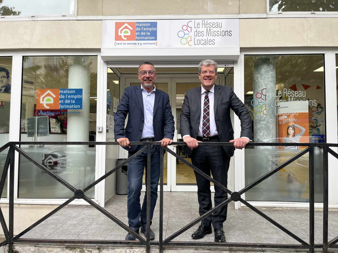 Patrice Boutillier, Directeur général de la MEF et Antoine Lefèvre, Président de la MEF.