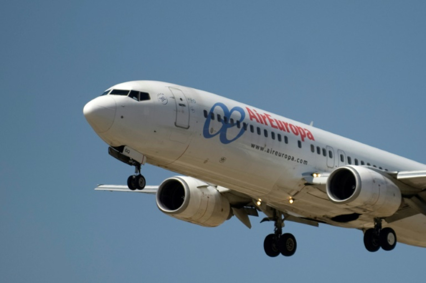 Un Boeing d'Air Europa a été contraint d'atterrir en urgence lundi à Natal, au Brésil, après de "fortes turbulences" qui ont fait au moins sept blessés © Jorge Guerrero