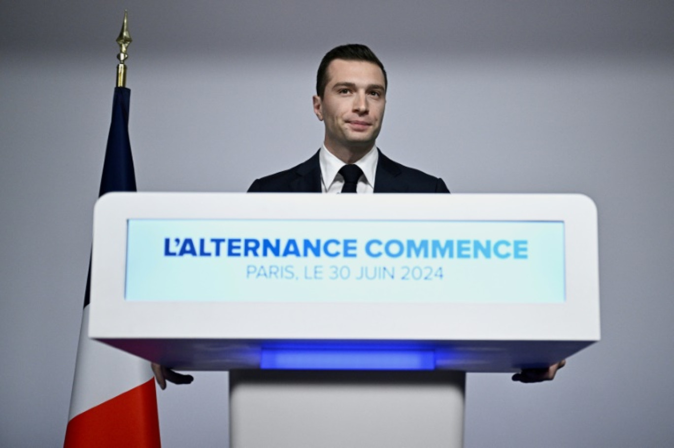 Le Premier ministre Gabriel Attal à Paris, le 30 juin 2024 © Ludovic MARIN