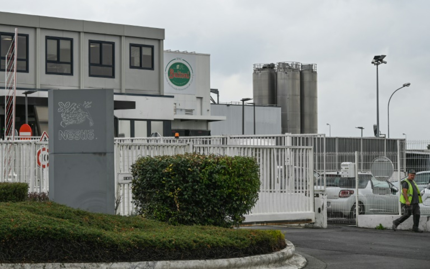 L'usine de Caudry (Nord) où étaient fabriquées les pizzas Buitoni contaminées, le 15 septembre 2022 © Denis Charlet