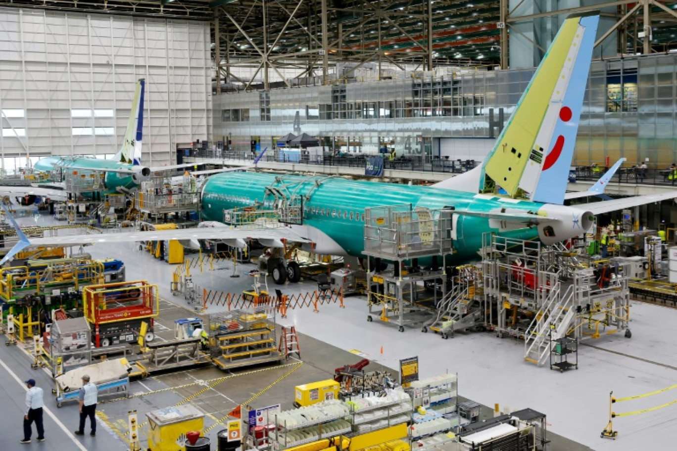 Un Boeing 737 MAX à l'usine de Renton (Etat de Washington), le 25 juin 2024 © Jennifer Buchanan