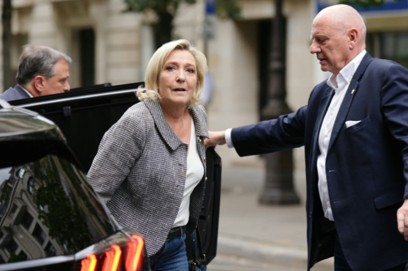 Marine Le Pen à Paris, le 8 juillet 2024 © Dimitar DILKOFF