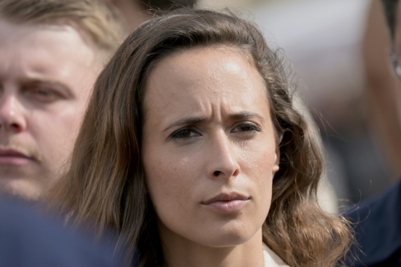 Clémence Guetté à son arrivée à l'Assemblée nationale le 9 juillet 2024 © Bertrand GUAY