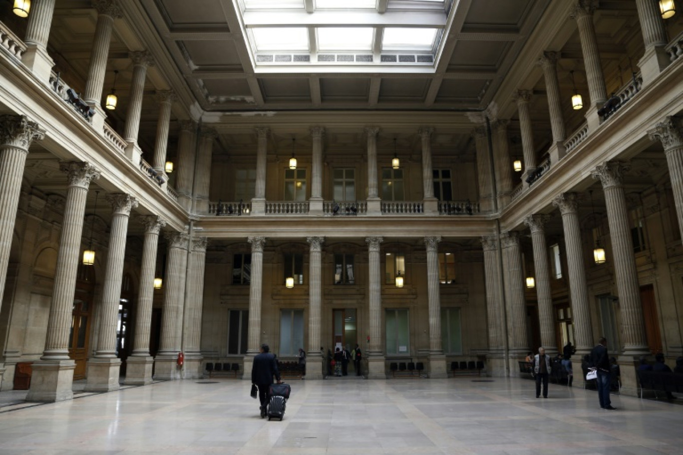 L'intérieur du tribunal de commerce de Paris © THOMAS SAMSON