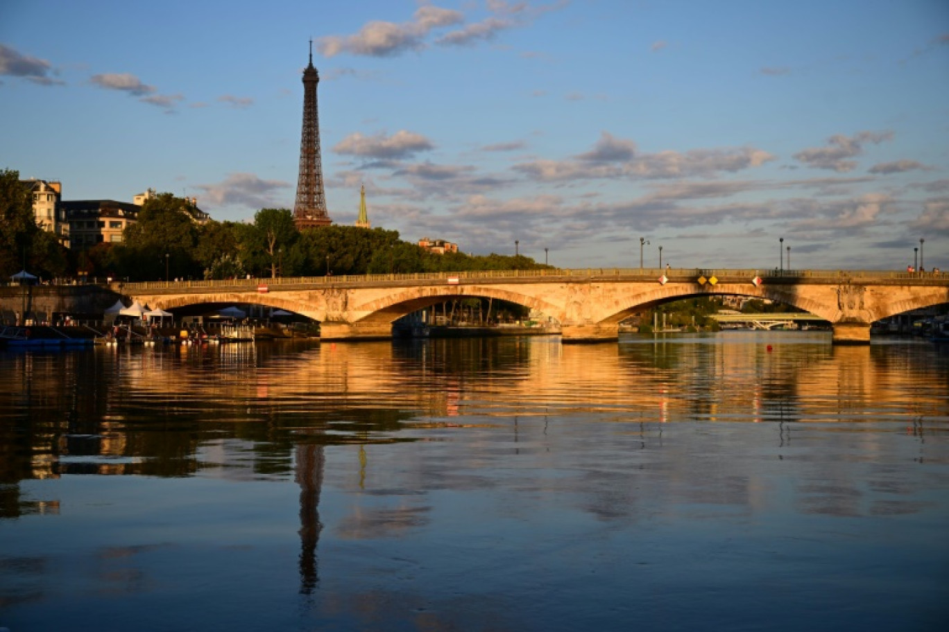 La Seine dans le centre de Paris, le 20 août 2023 © Emmanuel DUNAND