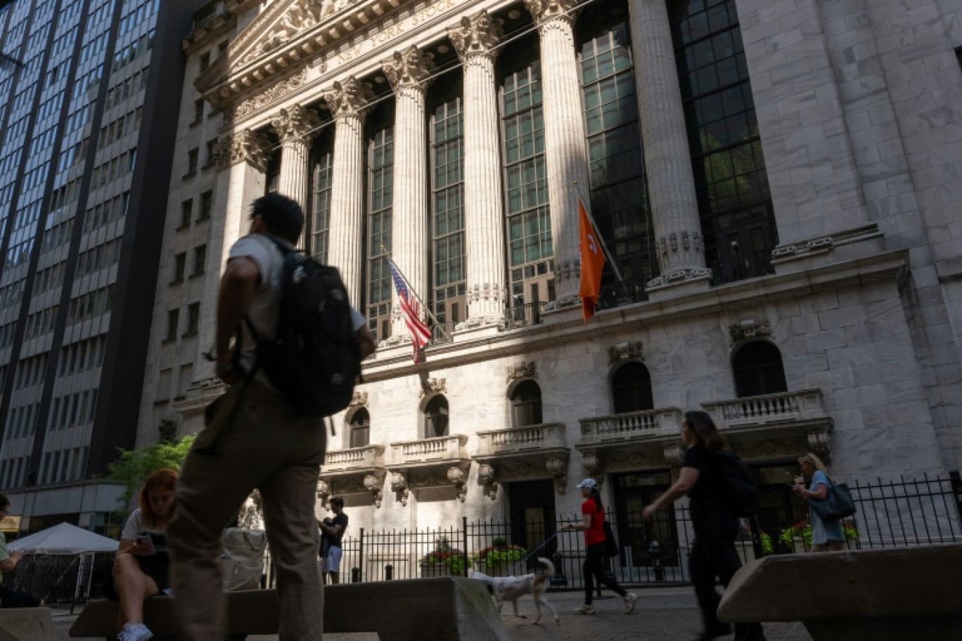 La façade du New York Stock Exchange © SPENCER PLATT