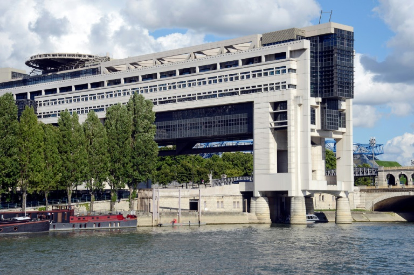 Vue du ministère des Finances et du Budget à Paris, le 9 août 2013 © BERTRAND GUAY