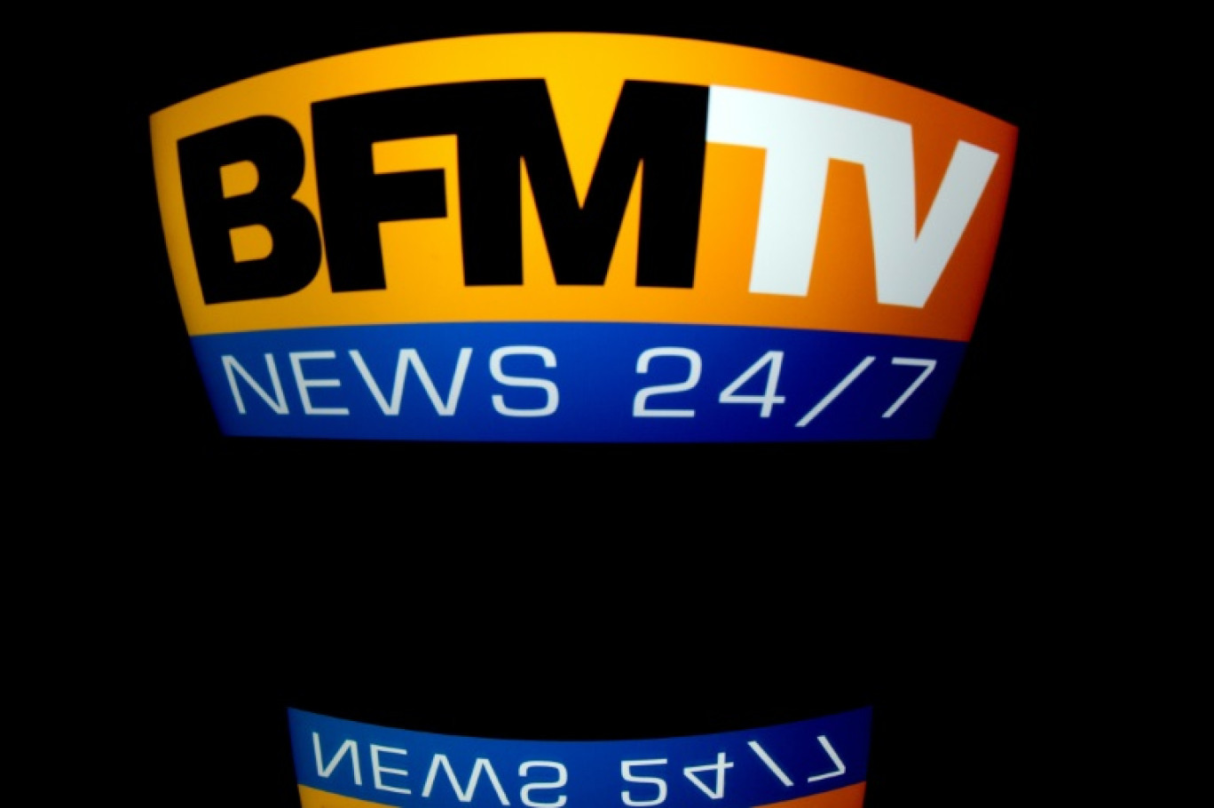 Logo de BFMTV, le 29 décembre 2012 © Lionel BONAVENTURE