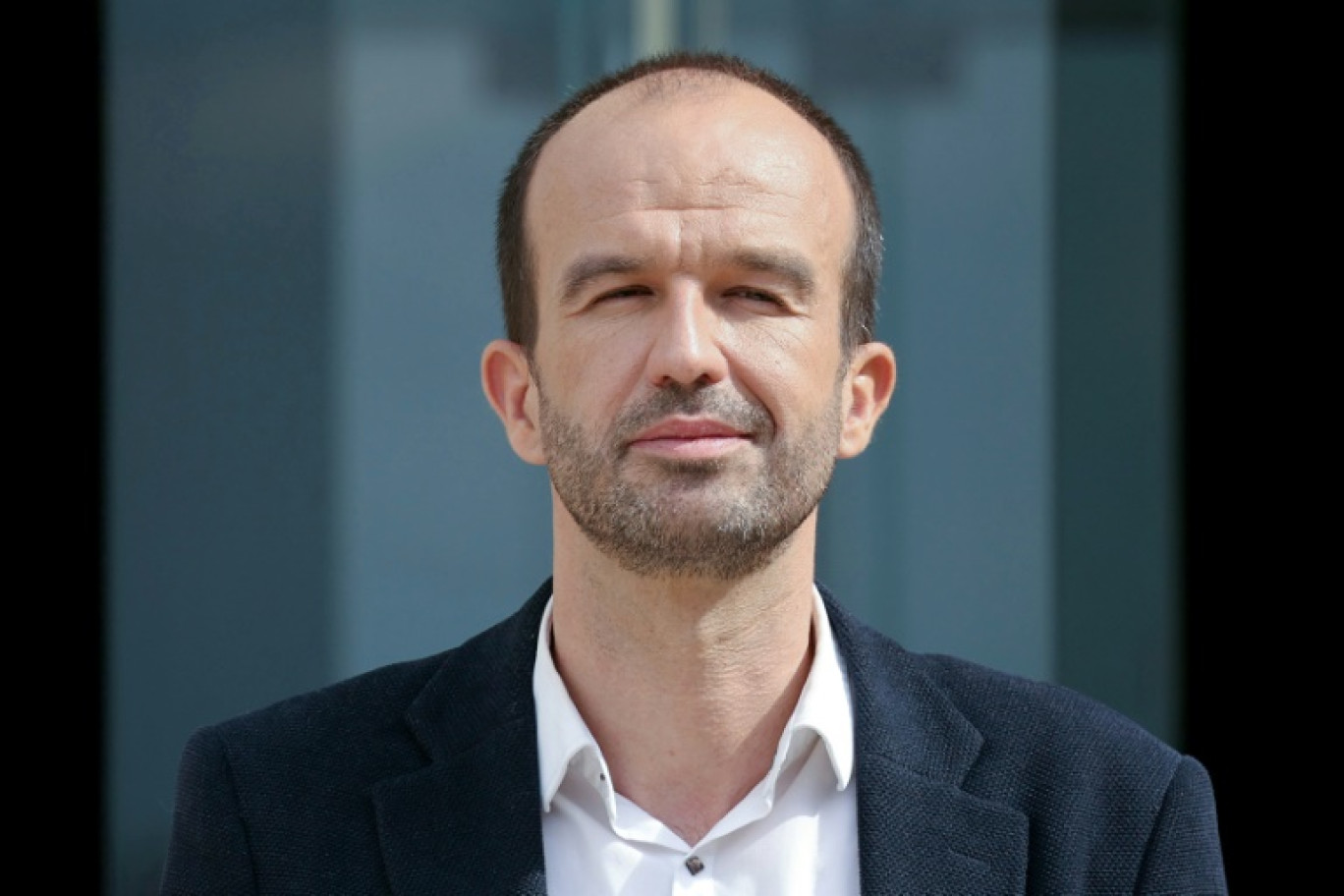 Manuel Bompard, coordinateur de LFI, au siège de La France Insoumise, à Paris, le 8 juillet 2024 © Alain JOCARD